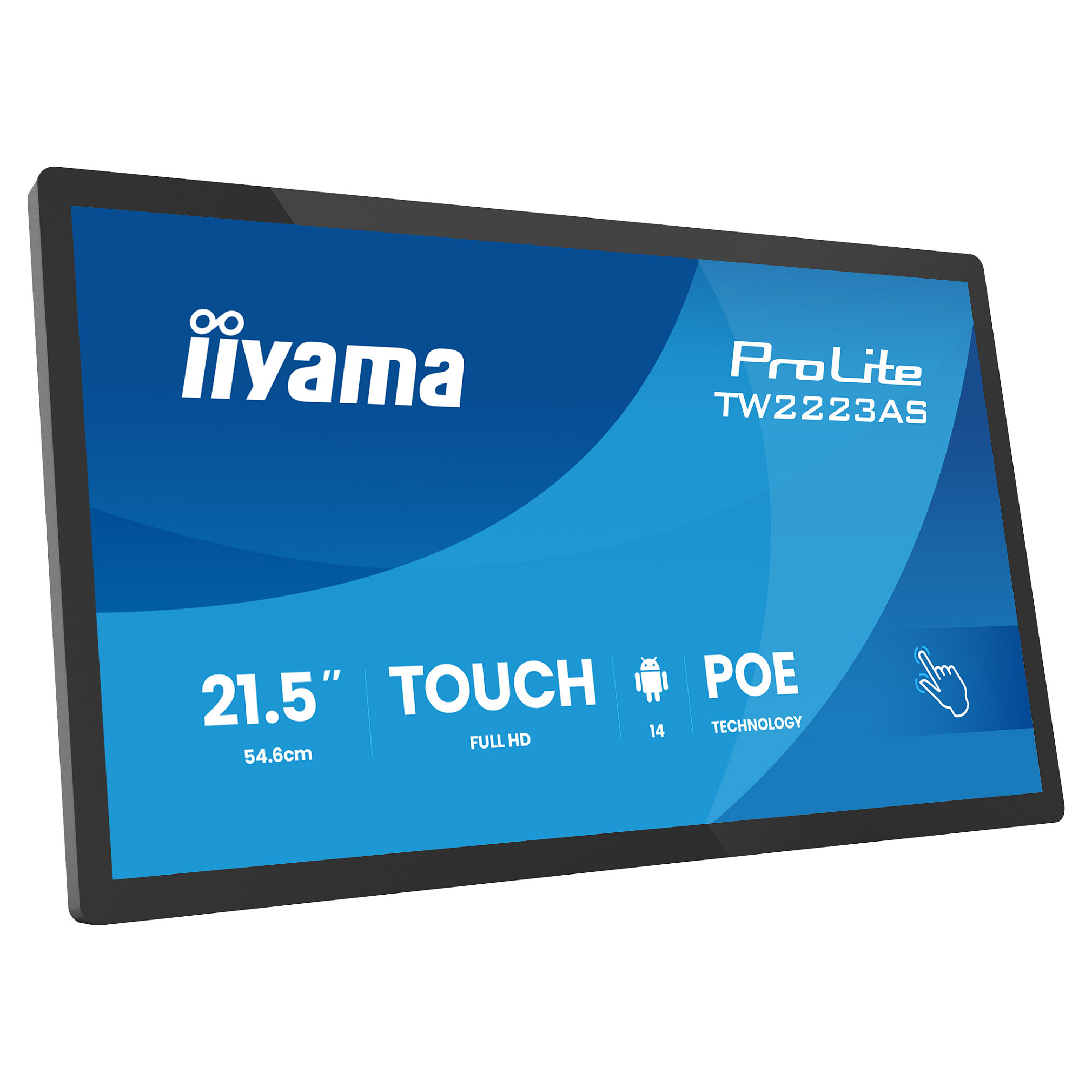 Touch Monitor IIYAMA ProLite TW2223AS-B3P 21.5" (FHD, IPS, Android 12, USB-C, IP65)-0