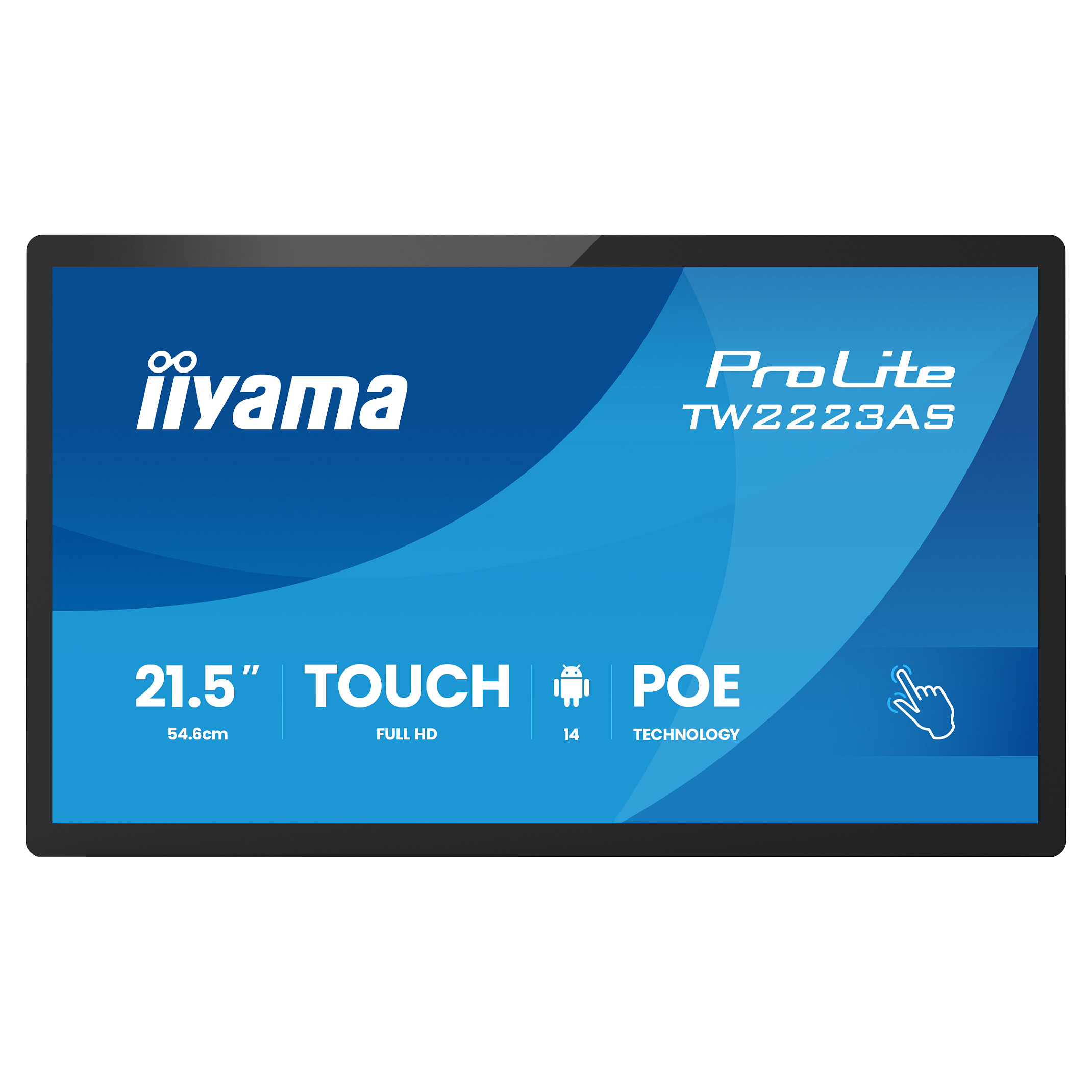 Touch Monitor IIYAMA ProLite TW2223AS-B3P 21.5" (FHD, IPS, Android 12, USB-C, IP65)-5