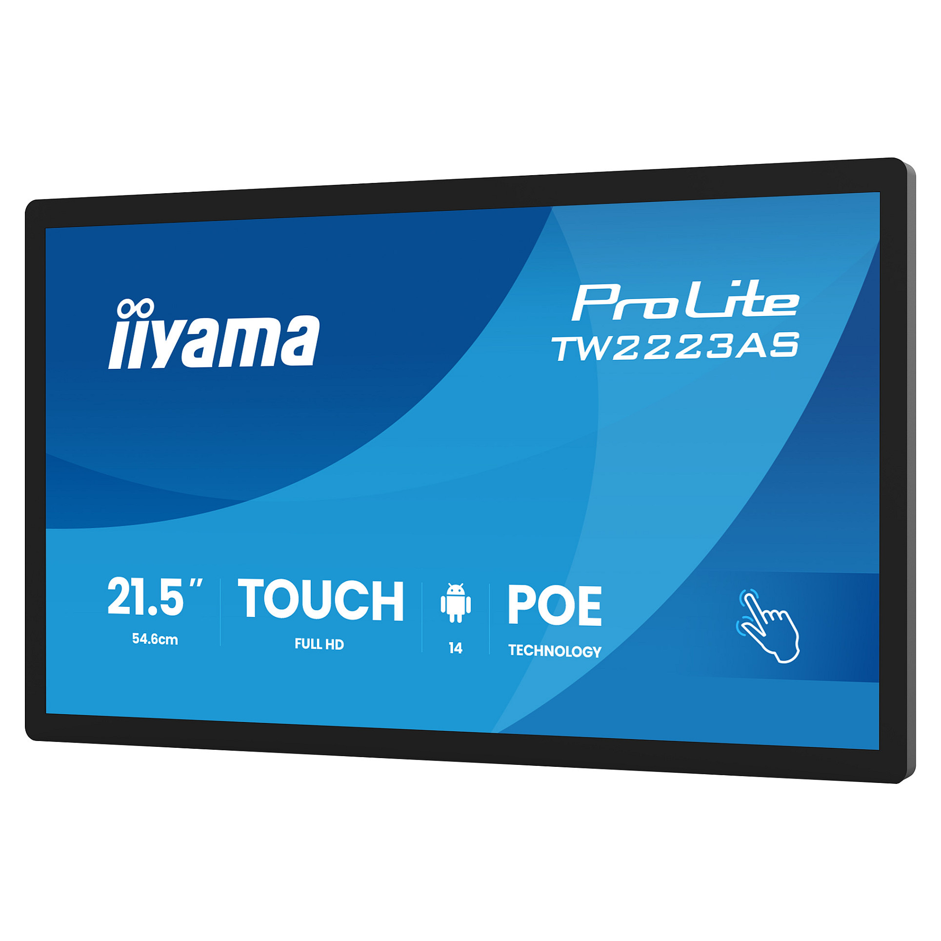 Touch Monitor IIYAMA ProLite TW2223AS-B3P 21.5" (FHD, IPS, Android 12, USB-C, IP65)-8