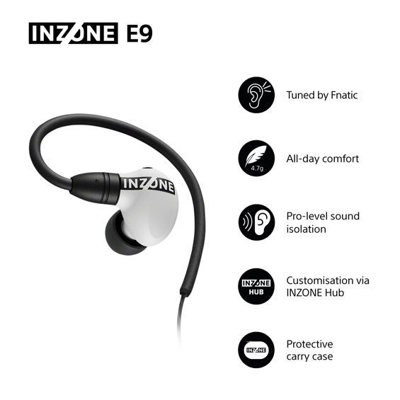 SONY INZONE Buds WF-G700N White bežične gaming slušalice (360 Spatial Sound, Noise Cancelling, 12h baterije)-19