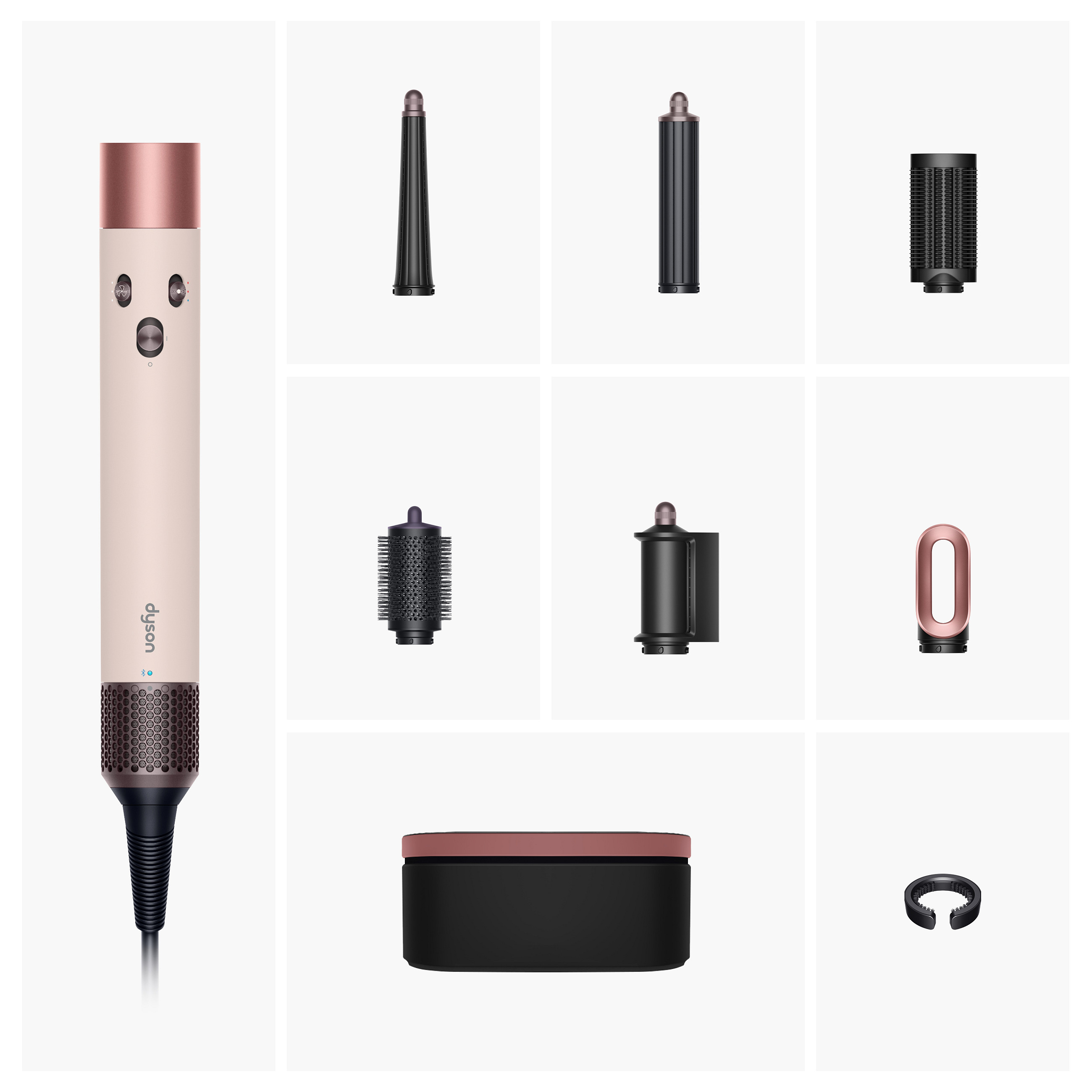 Uređaj za oblikovanje kose DYSON Airwrap HS08 Complete Long (Pink/Rosegold)-8
