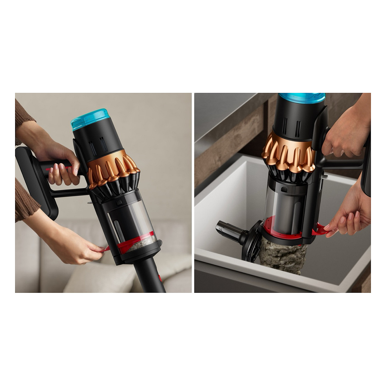 Štapni usisavač DYSON V15s Detect Submarine (240 AW, 60 min rada, mokro i suho čišćenje)-5