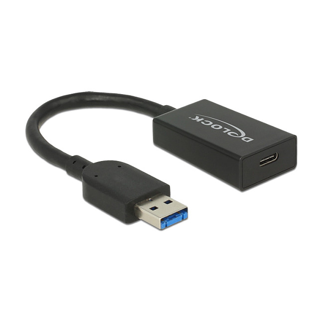 DELOCK Aktivni adapter 65698 USB-A 3.1 (M) na USB-C (Ž), 5 Gbps, 15 cm-0