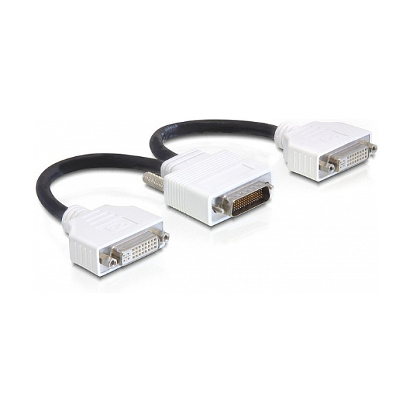 Adapter DELOCK DMS-59 na 2x DVI (DMS-59 muški na 2x DVI 24+5 ženski, 20cm)-0