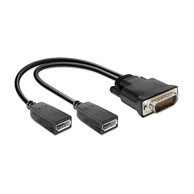 Adapter DELOCK 65354 (DMS-59 na 2x DisplayPort, 0.25m)-0