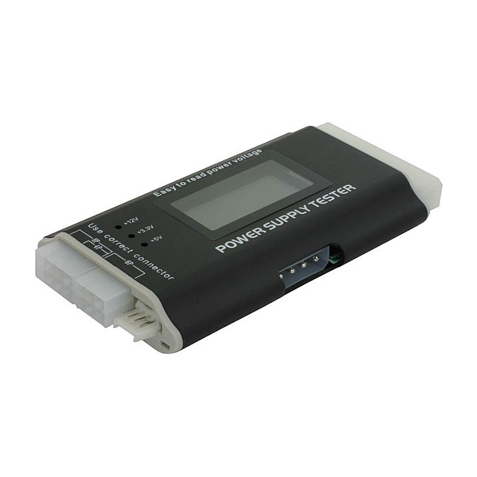 Tester napajanja DELOCK Netzteiltester III (LCD, ATX/BTX/ITX, SATA, Molex)-1