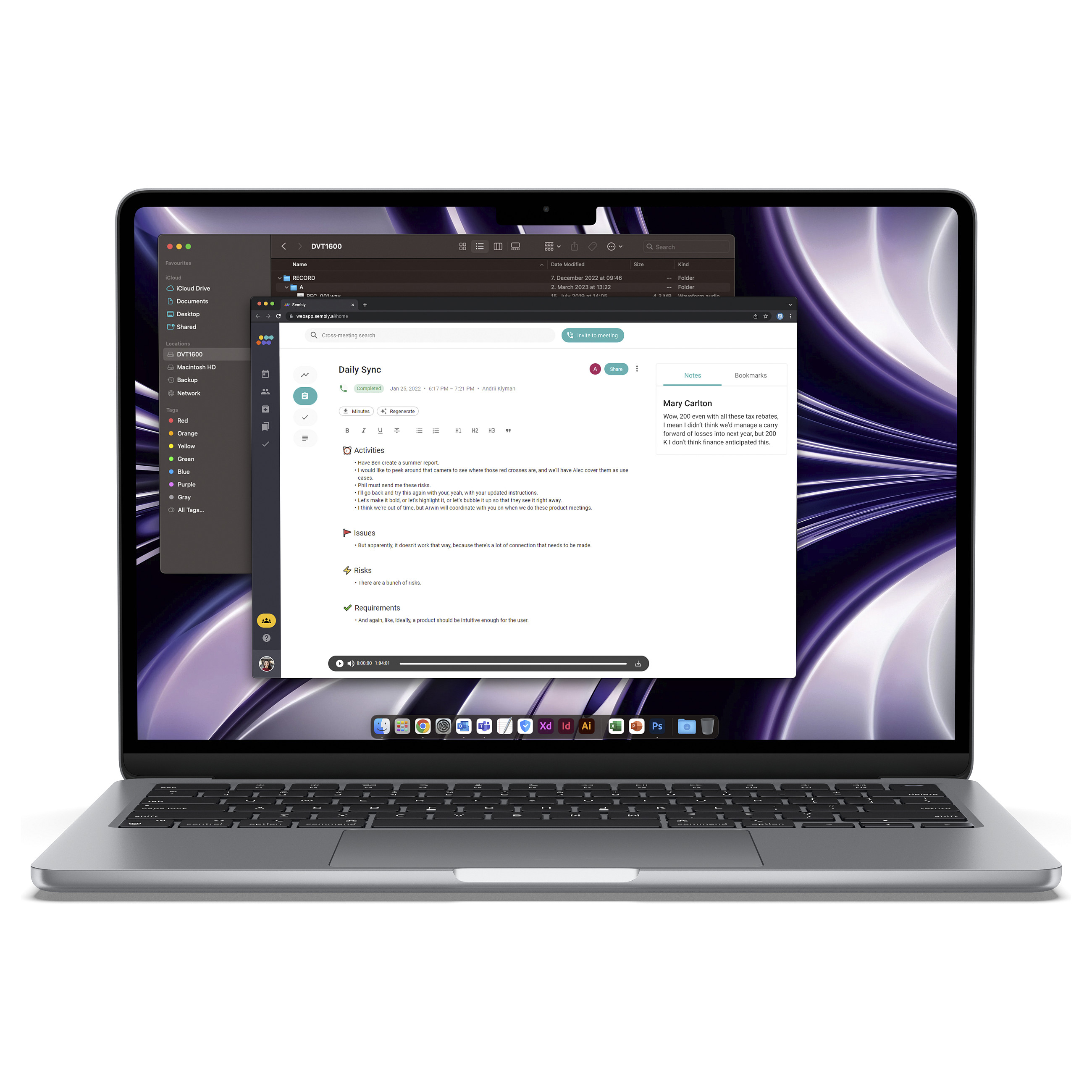 Digitalni diktafon PHILIPS VoiceTracer DVT1600 (8GB, USB-C, WAV snimanje)-5