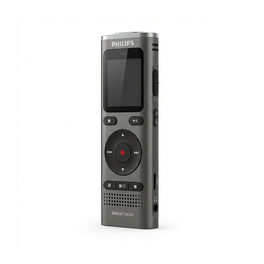 Diktafon PHILIPS VoiceTracer DVT1170 (8GB, USB-C, snimanje jednim dodirom)