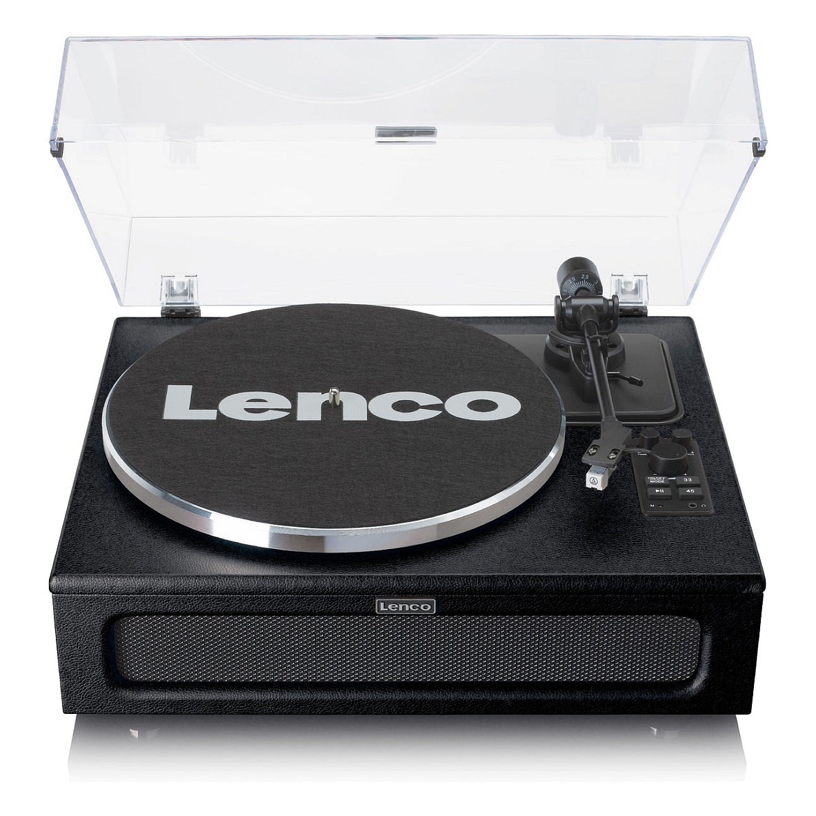 Gramofon LENCO LS-430BK (Ugrađeni zvučnici, Bluetooth, Crni)-0
