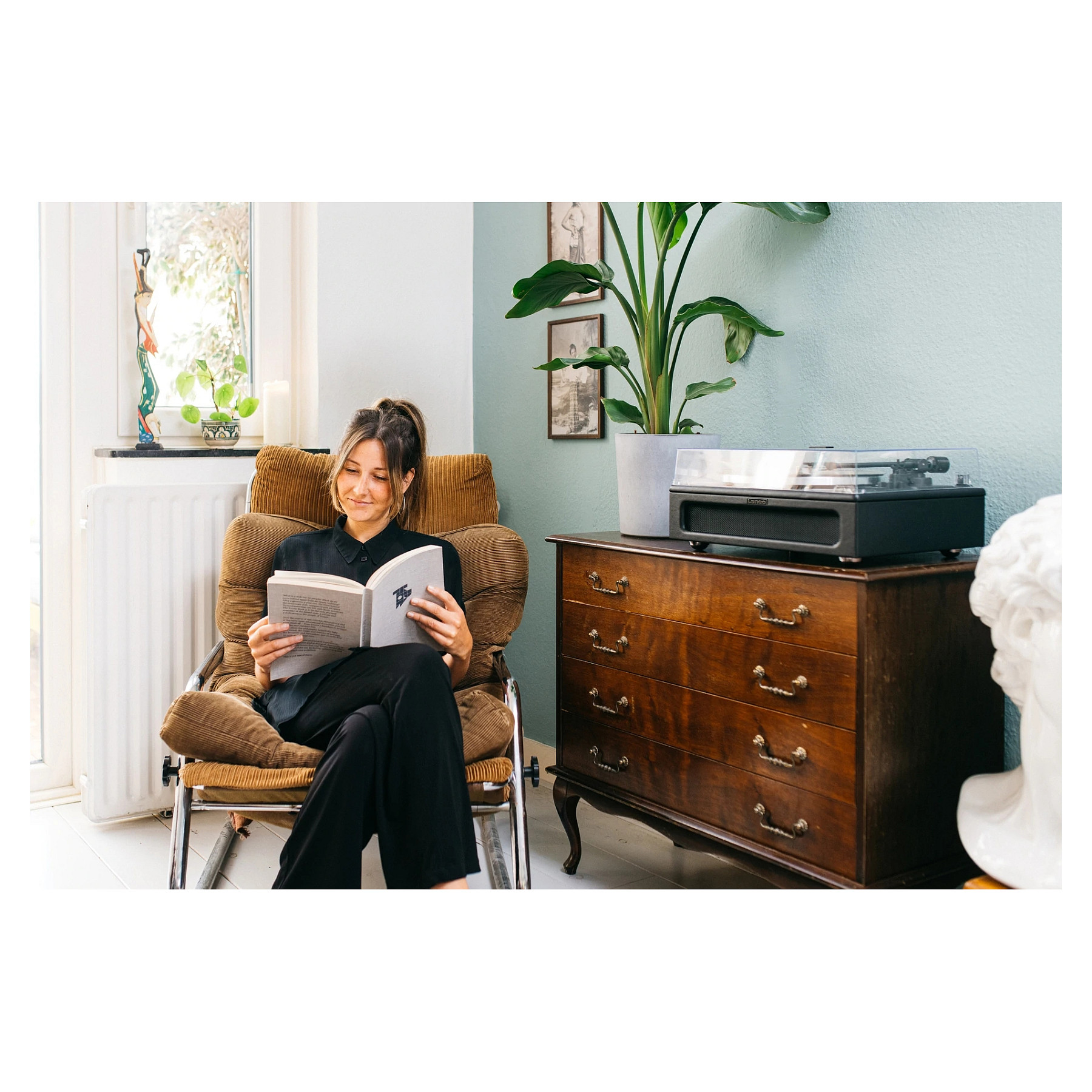 Gramofon LENCO LS-430BK (Ugrađeni zvučnici, Bluetooth, Crni)-15