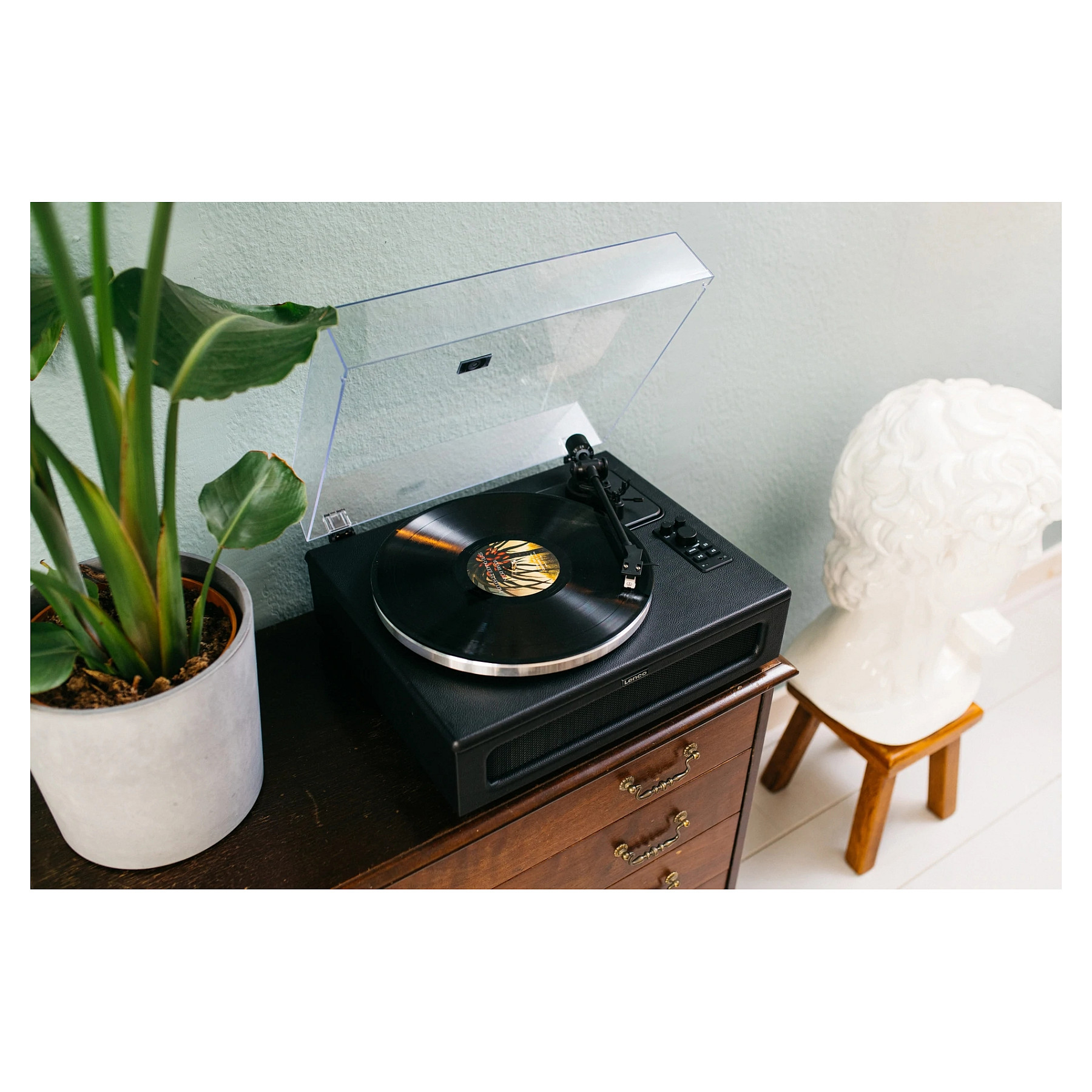 Gramofon LENCO LS-430BK (Ugrađeni zvučnici, Bluetooth, Crni)-17