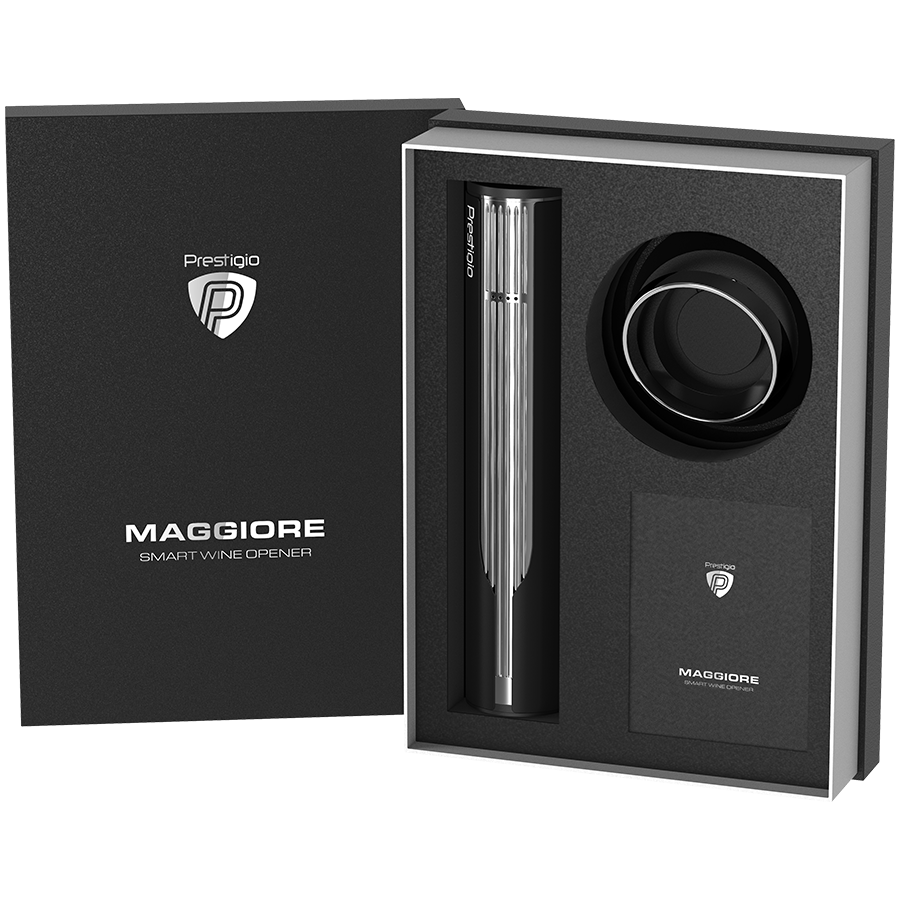 Automatski otvarač za vino PRESTIGIO Maggiore PWO104SL_EN (do 70 boca, rezač folije)-18