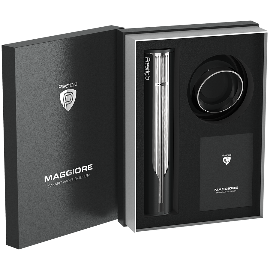 Automatski otvarač za vino PRESTIGIO Maggiore PWO104SL_EN (do 70 boca, rezač folije)-19
