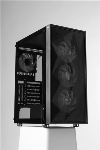 MS FIGHTER V345 gaming kućište (Midi Tower, ATX/mATX/ITX, USB 3.0, podrška za vodeno hlađenje)