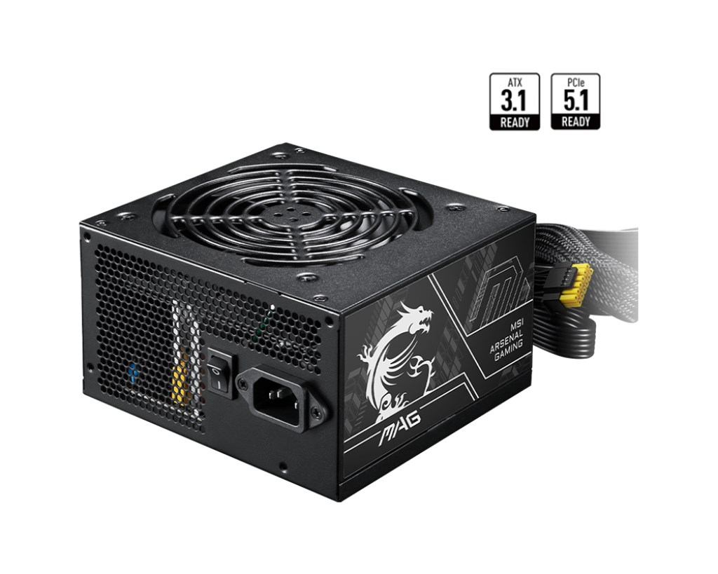 Napajanje MSI MAG A650BN PCIE5 (650W, 80+ Bronze, ATX, 12VHPWR)-1