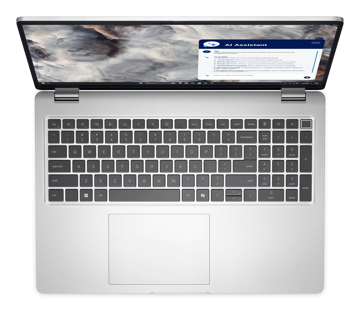 Laptop DELL Pro 16 Plus PB16250 Copilot+ PC (16", Full HD+ Touch, Intel Core Ultra 7 266V, 16GB, 512GB SSD, Windows 11 Pro) aluminij– internacionalna non HR tipkovnica-2