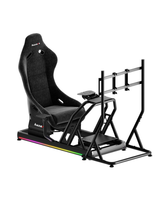 Gaming stol HUZARO Speed 9.1 električni (140x60 cm, podesiva visina, RGB, držač za slušalice i čašu)-7