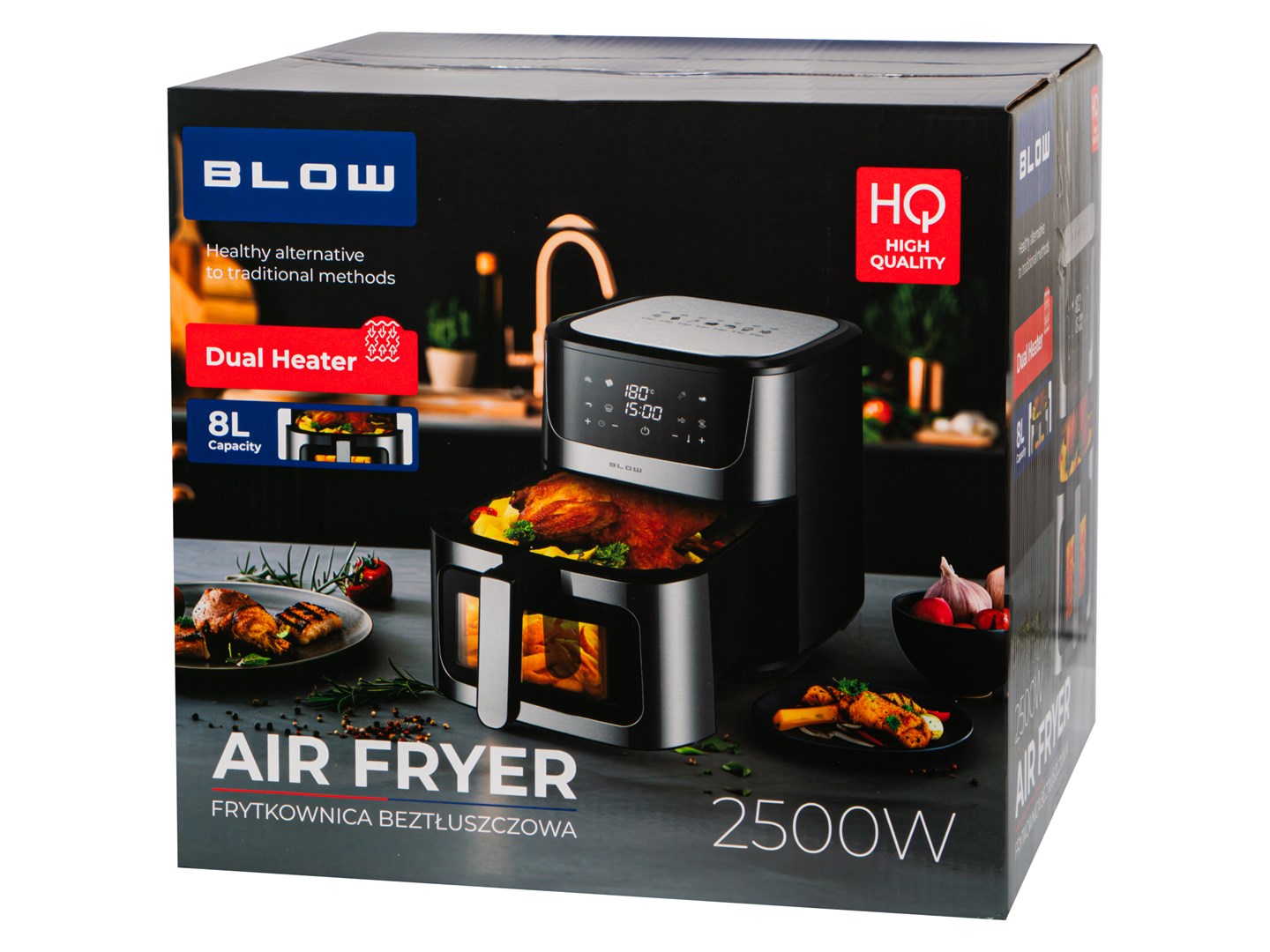 Friteza na vrući zrak BLOW (2500W, 8L)-9