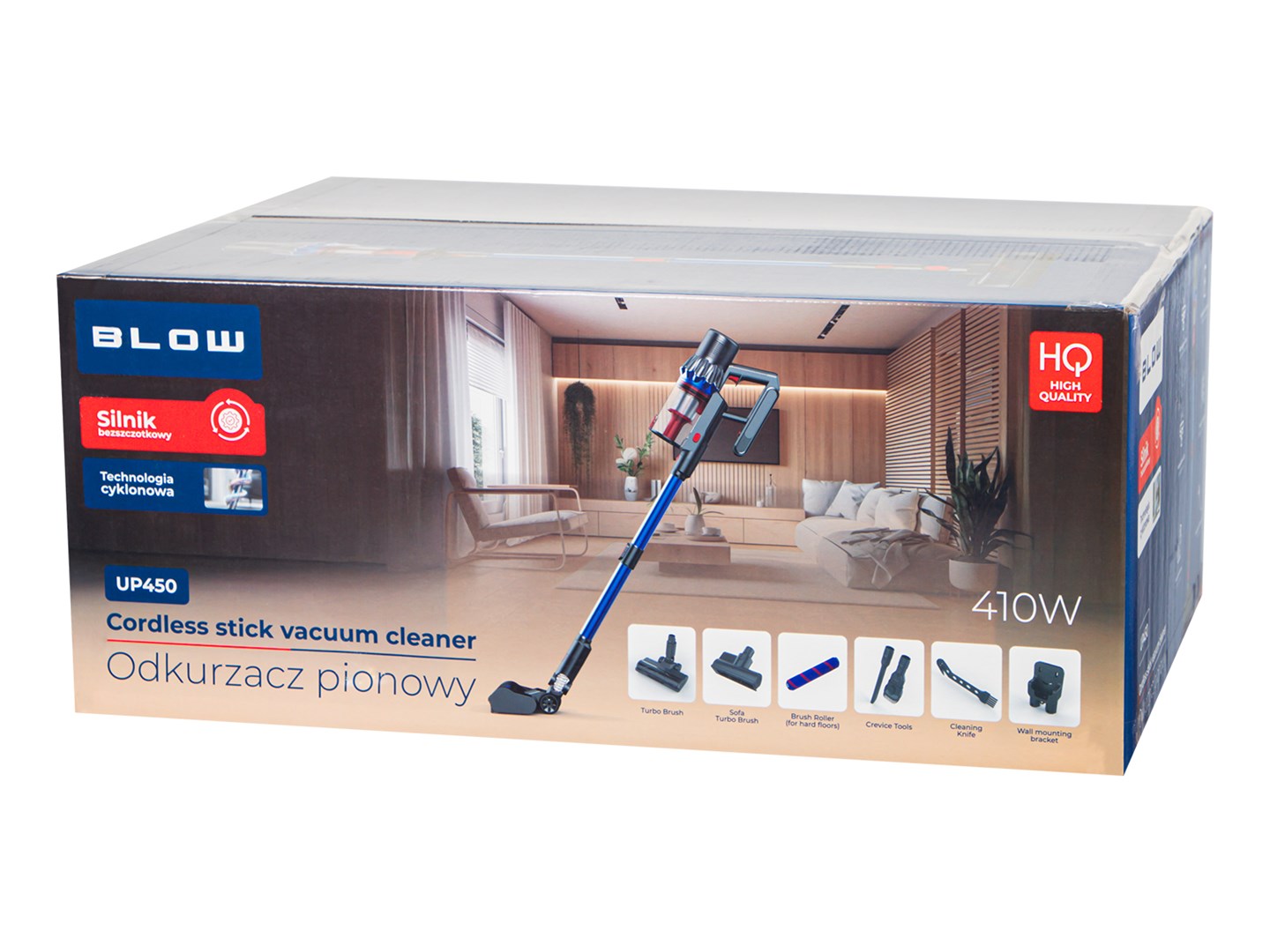 Uspravni usisavač bez vrećice BLOW UP450 (600W, 1.2L, 2-u-1)-3
