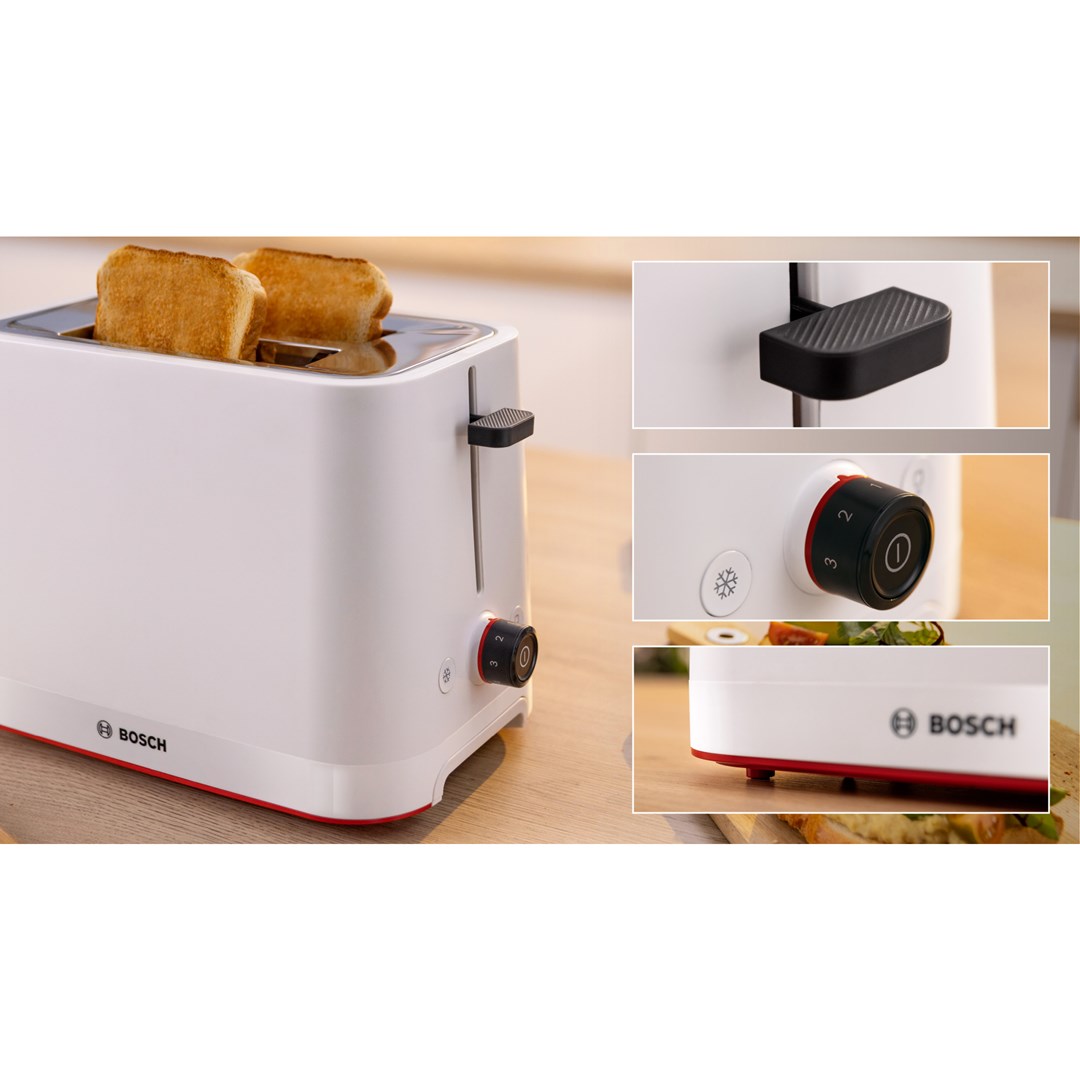 Toster BOSCH TAT3M121 (950W, bijeli)-4