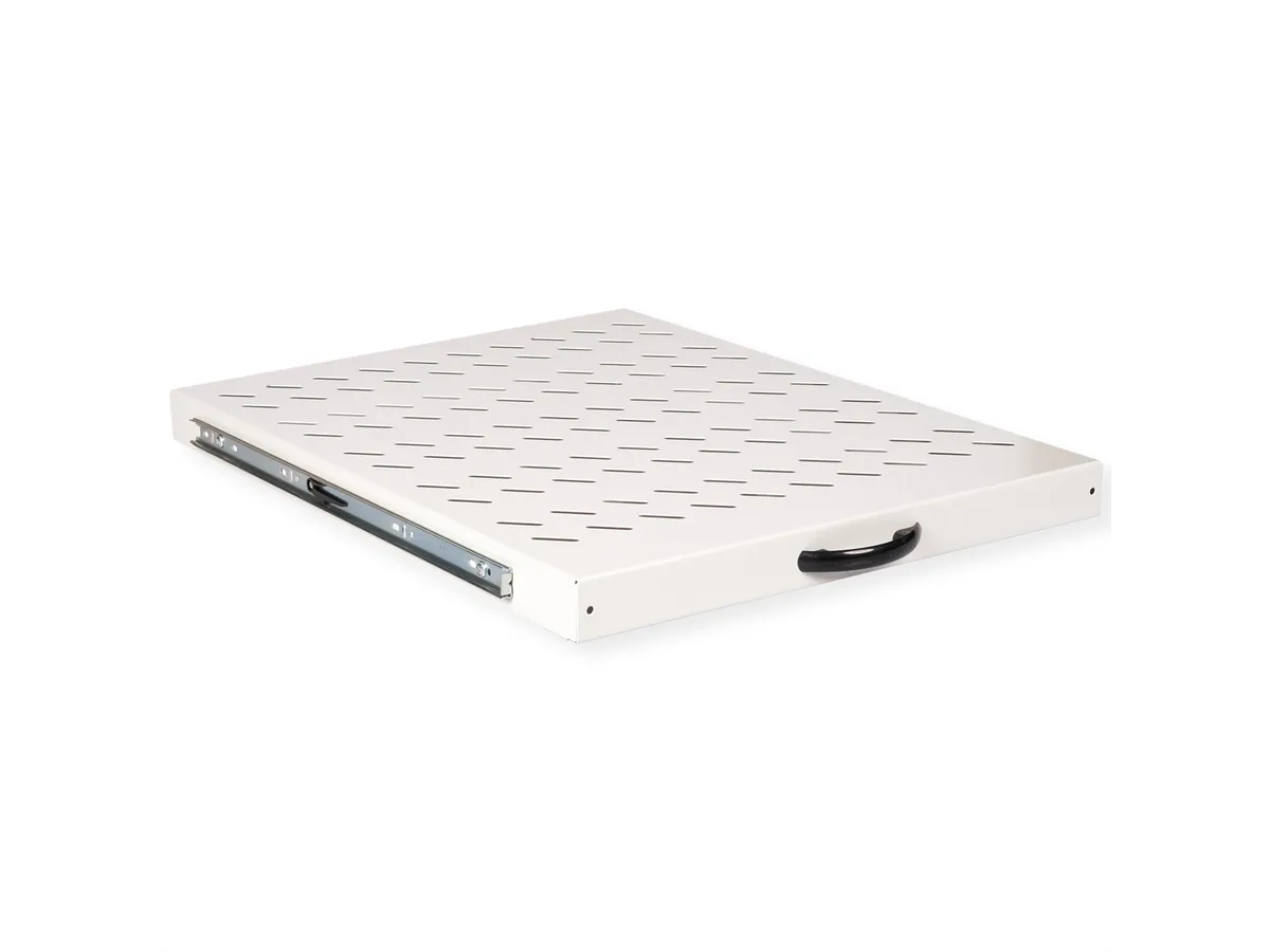 Roline 19" 1U izvlačiva polica (550mm dubina, 25kg nosivost, siva)