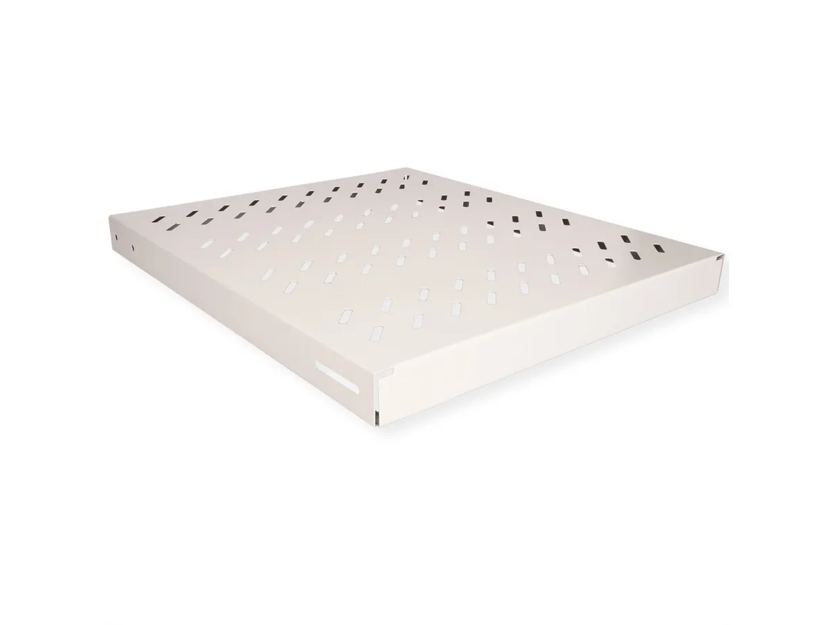 Fiksna polica za rack ormar ROLINE 19" 1U (500mm dubina, 50kg nosivost) siva