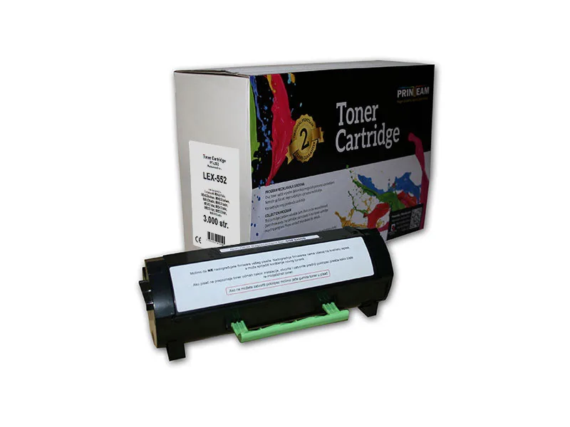 Print-Team Lexmark 552 (55B2000) - kompat. toner (3.000 stranica)-0