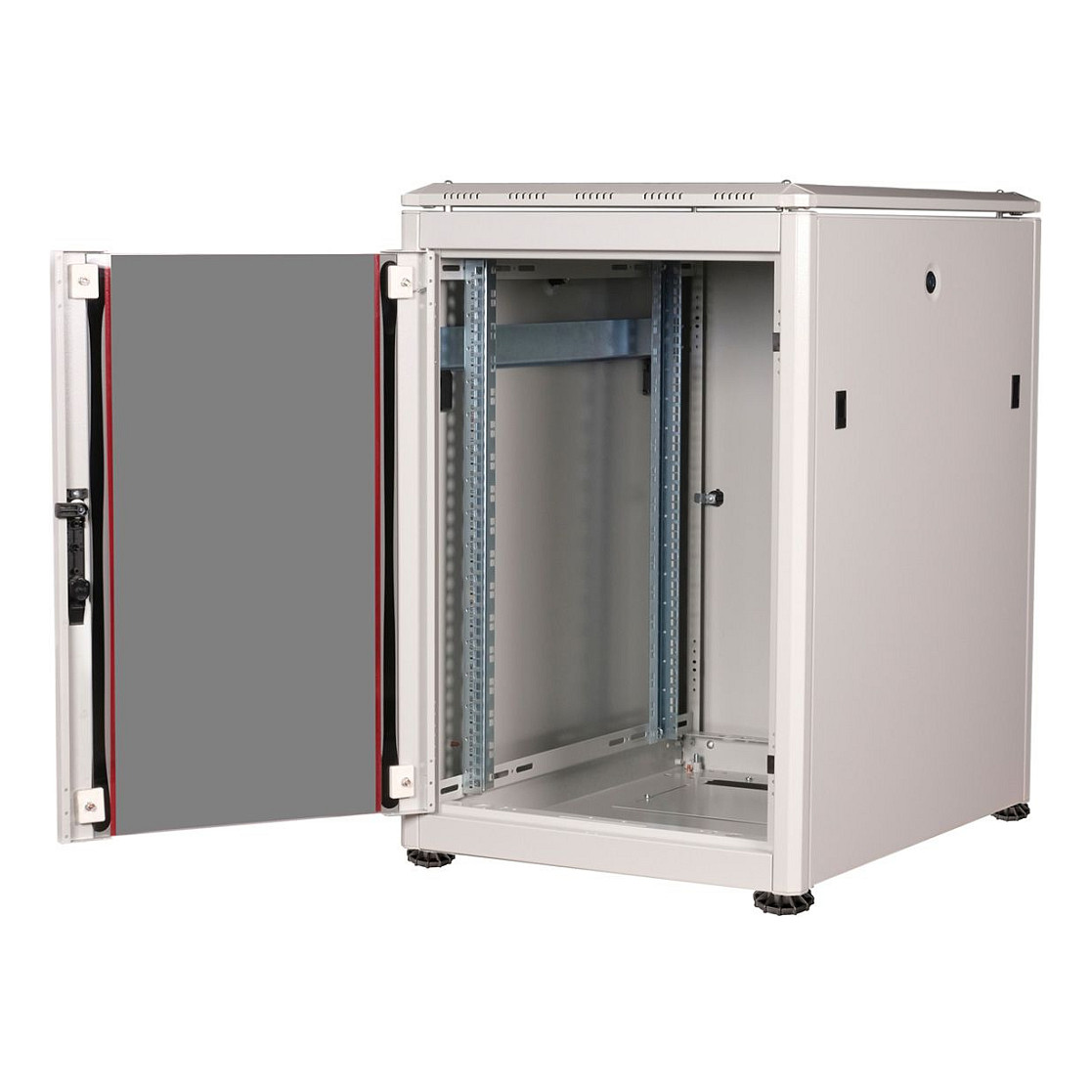ROLINE PRO 19" mrežni ormar 16U (600x800mm, staklena vrata, 600kg nosivost) sivi-2