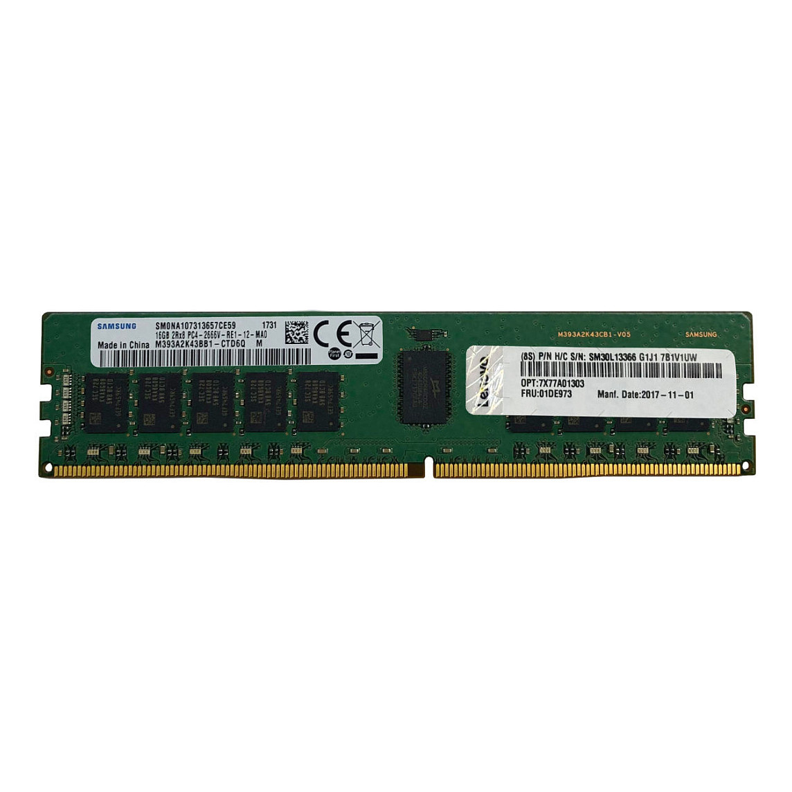 Radna memorija LENOVO THINKSYSTEM TRUDDR4 (16GB, 3200MHz, RDIMM)-0