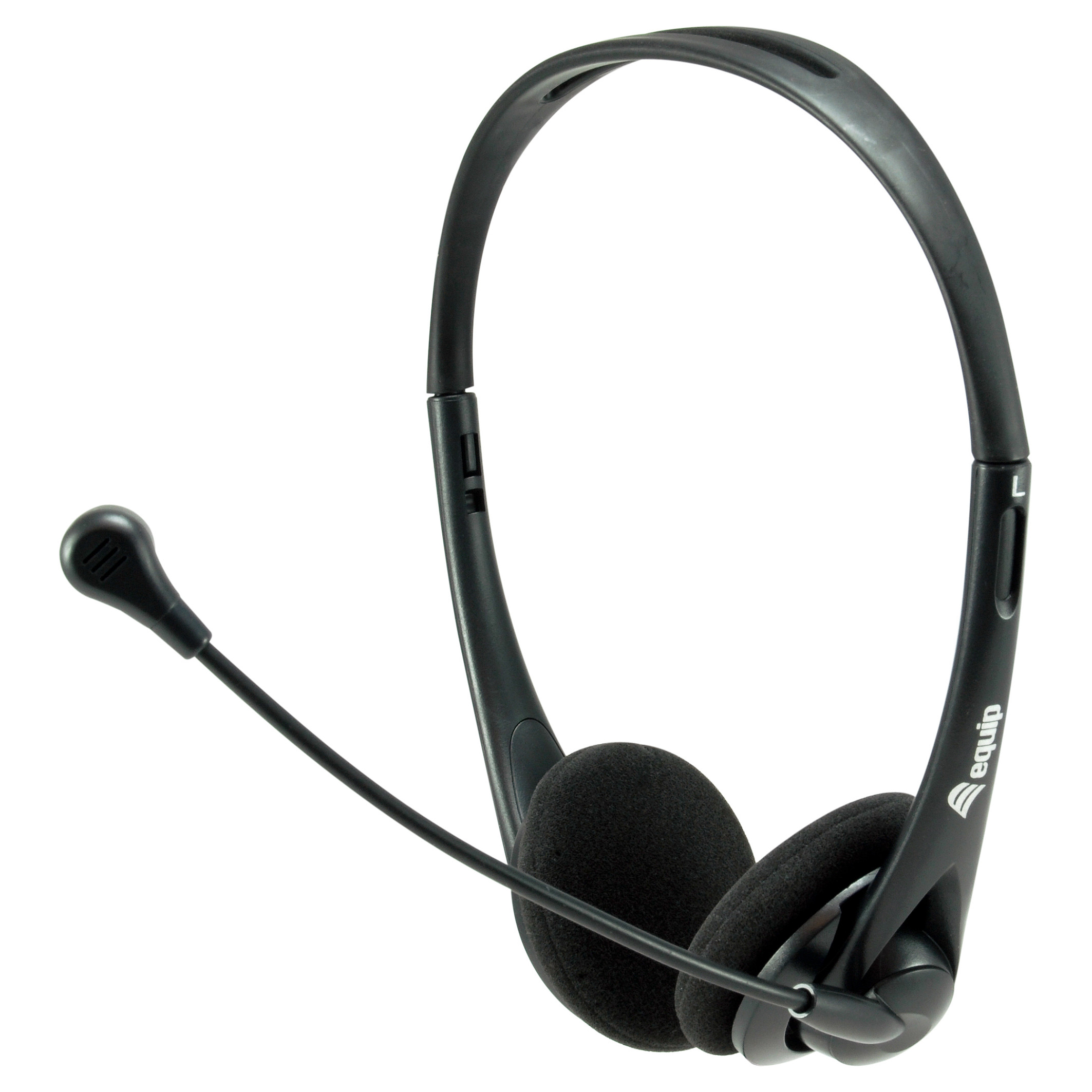 Slušalice s mikrofonom EQUIP 245305 (USB-A, 1.8m, crne)