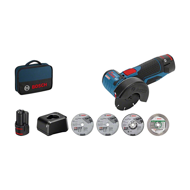 Akumulatorska kutna brusilica BOSCH GWS 12V-76 Professional (12V, 76mm)-0