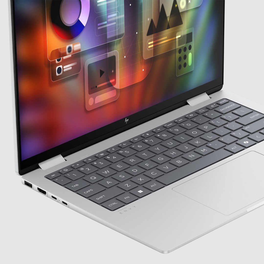 Laptop HP Envy x360 14-fa0016nw (14", WUXGA Touch 300 nits, AMD Ryzen 7 8840HS, 16GB, 512GB SSD, Radeon 780M, Windows 11) Meteor Silver – internacionalna non HR tipkovnica-12
