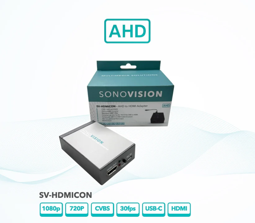 Adapter za stražnju kameru SONOVISION SV-HDMICON (AHD/TVI/CVI/CVBS u HDMI, 1080p)-1