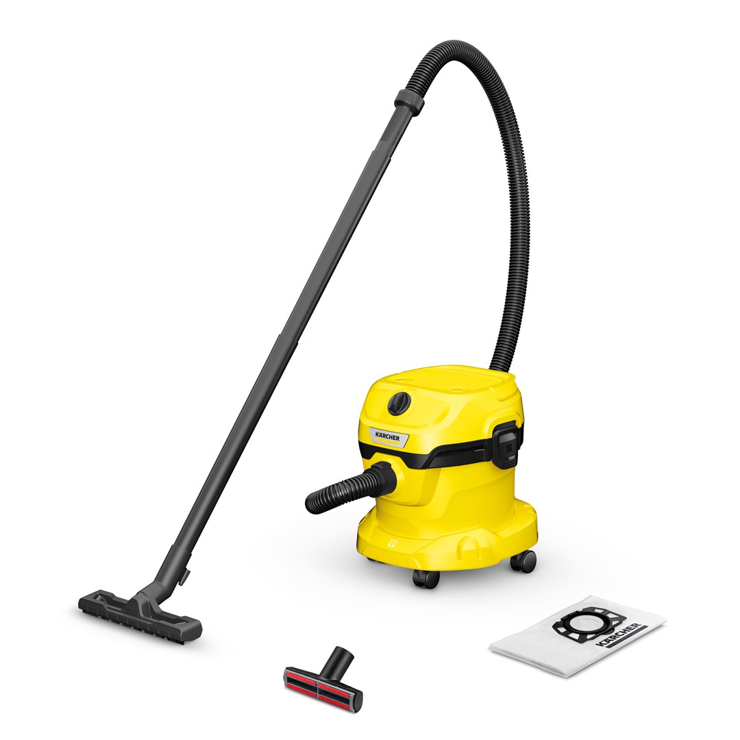 Usisavač za mokro i suho usisavanje KARCHER WD 2 Plus V-12/4/18 Pet Set (1000W, 12L, funkcija puhanja)-0