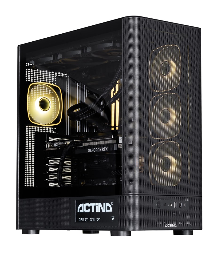 Gaming računalo ACTINA GameOn iCUE H510 (Intel Core i5-11400F, 16GB DDR4, 1TB NVMe, GeForce RTX 3060 12GB, Windows 11)-0
