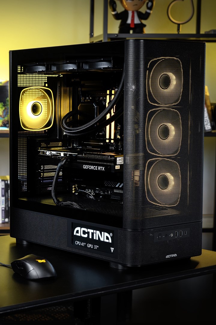 Gaming računalo ACTINA GameOn iCUE (Ryzen 5 5600X, 16GB DDR4, 1TB NVMe, RTX 3060 12GB, Win 11)-10