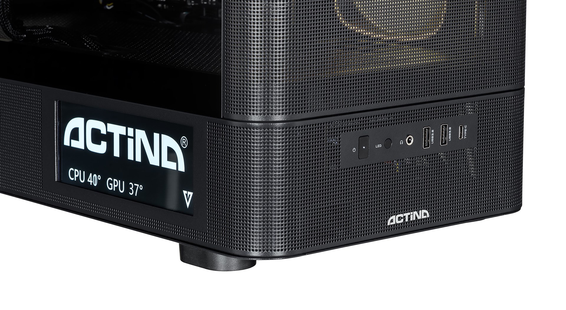 Gaming računalo ACTINA GameOn iCUE (Ryzen 5 5600X, 16GB DDR4, 1TB NVMe, RTX 3060 12GB, Win 11)-13