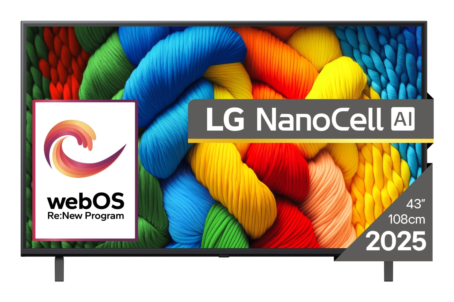 TV prijemnik LG 43NANO80A3B (43"/108 cm, 4K, NanoCell, Smart TV, webOS)
