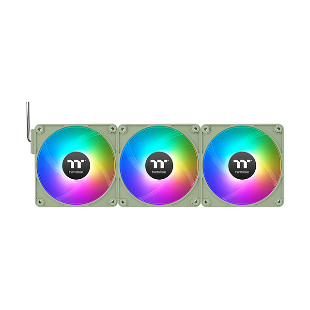 Ventilator za kućište THERMALTAKE CT120 EX ARGB Sync (120mm, Matcha Green, 3 komada)-1
