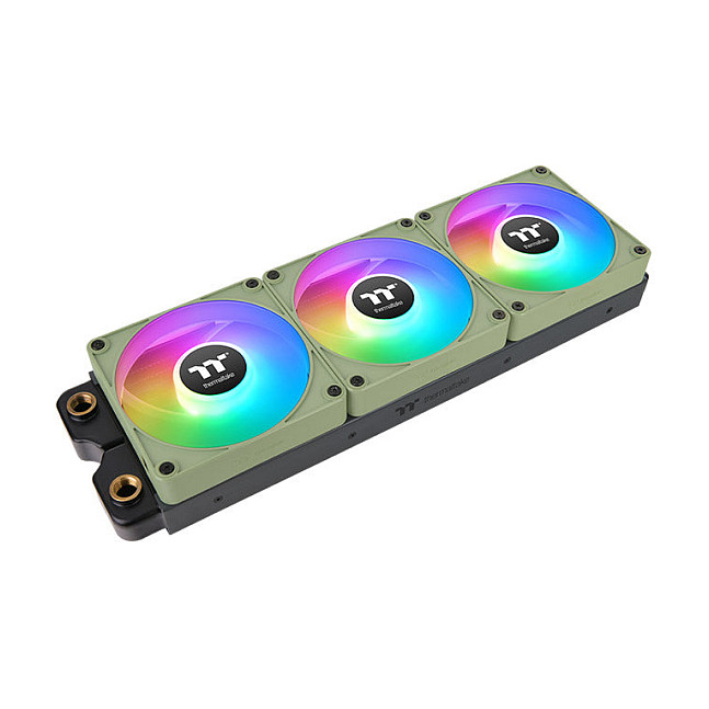 Ventilator za kućište THERMALTAKE CT120 EX ARGB Sync (120mm, Matcha Green, 3 komada)-2