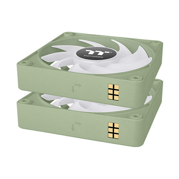 Ventilator za kućište THERMALTAKE CT120 EX ARGB Sync (120mm, Matcha Green, 3 komada)-3