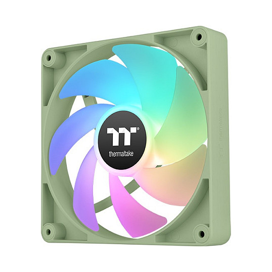 Ventilator za kućište THERMALTAKE CT120 ARGB Sync (120mm, Matcha Green, 2 komada)
