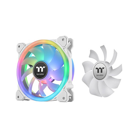 Ventilator za kućište THERMALTAKE SWAFAN 14 RGB (140mm, White, 3-pack)-0