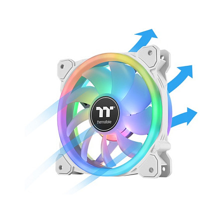 Ventilator za kućište THERMALTAKE SWAFAN 14 RGB (140mm, White, 3-pack)-1