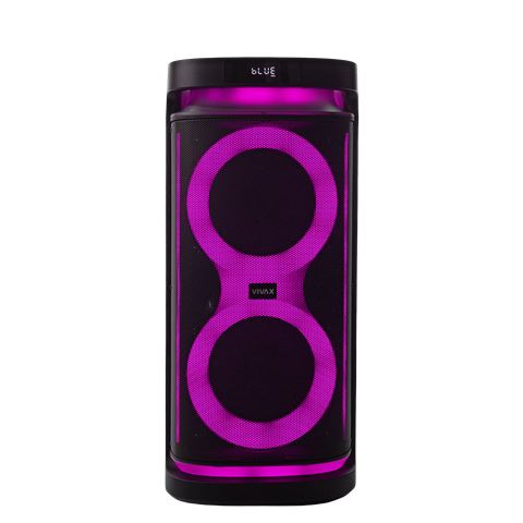 Bluetooth karaoke zvučnik VIVAX BS-820 + Bluetooth slušalice Life PRO 2 (80W, TWS, bežični mikrofon) Orange