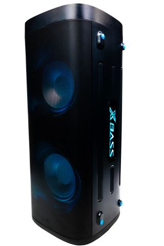 Prijenosni zvučnik VIVAX BS-1010 + TWS slušalice Life PRO 2 (100W, BT, FM, mikrofon, baterija 13.5h) narančaste-0
