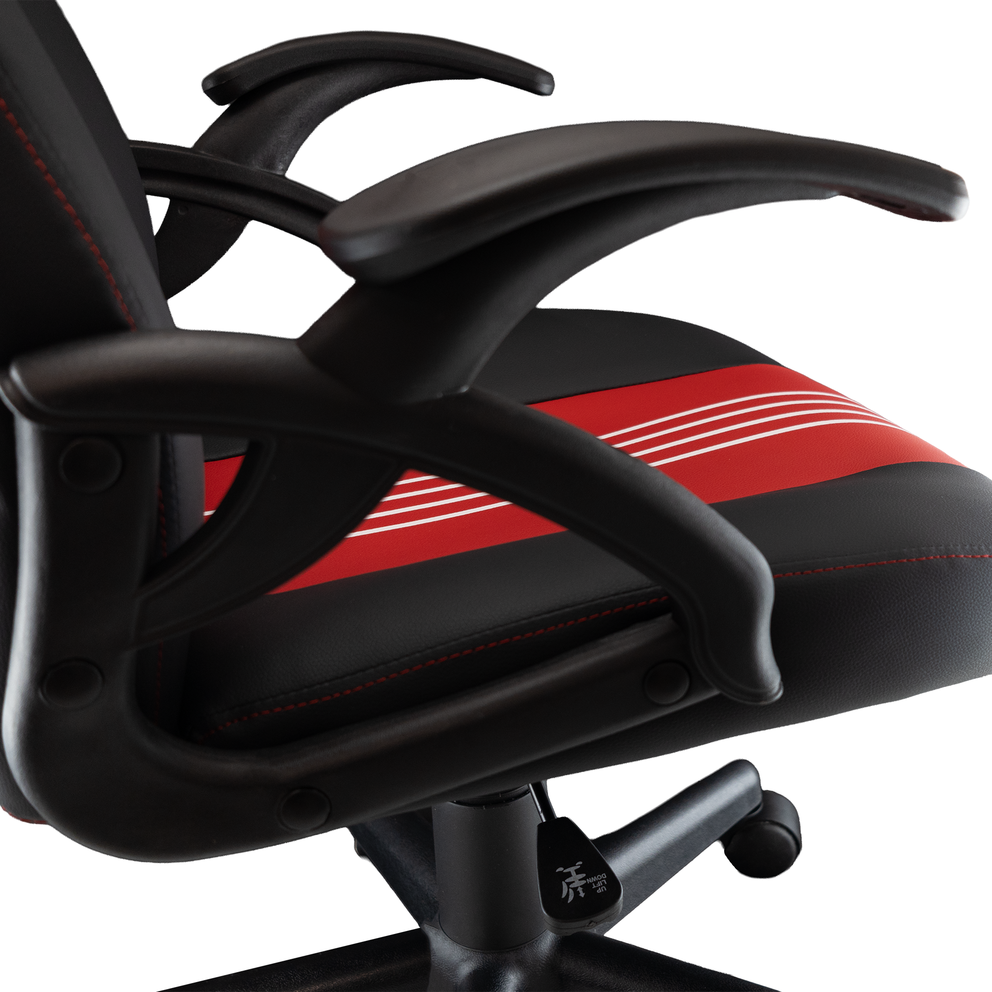 Gaming stolica BARACUDA Abalone (crno/crvena)-5