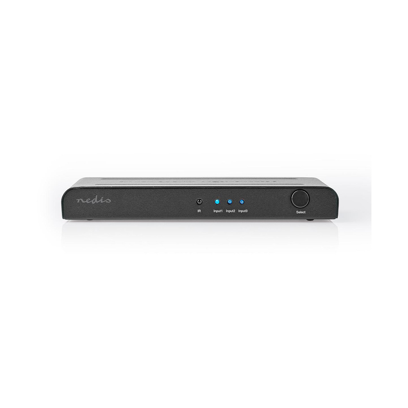 HDMI Switch NEDIS VSWI3473AT (3-portni, 4K@60Hz, HDCP 2.2, daljinski upravljač)