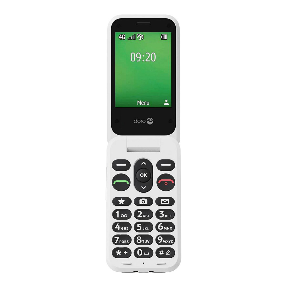 Mobitel DORO 2820 (4G, crveni)-1