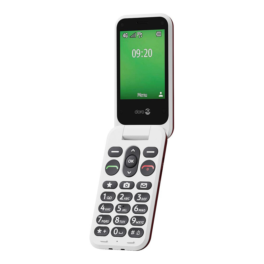 Mobitel DORO 2820 (4G, crveni)-3